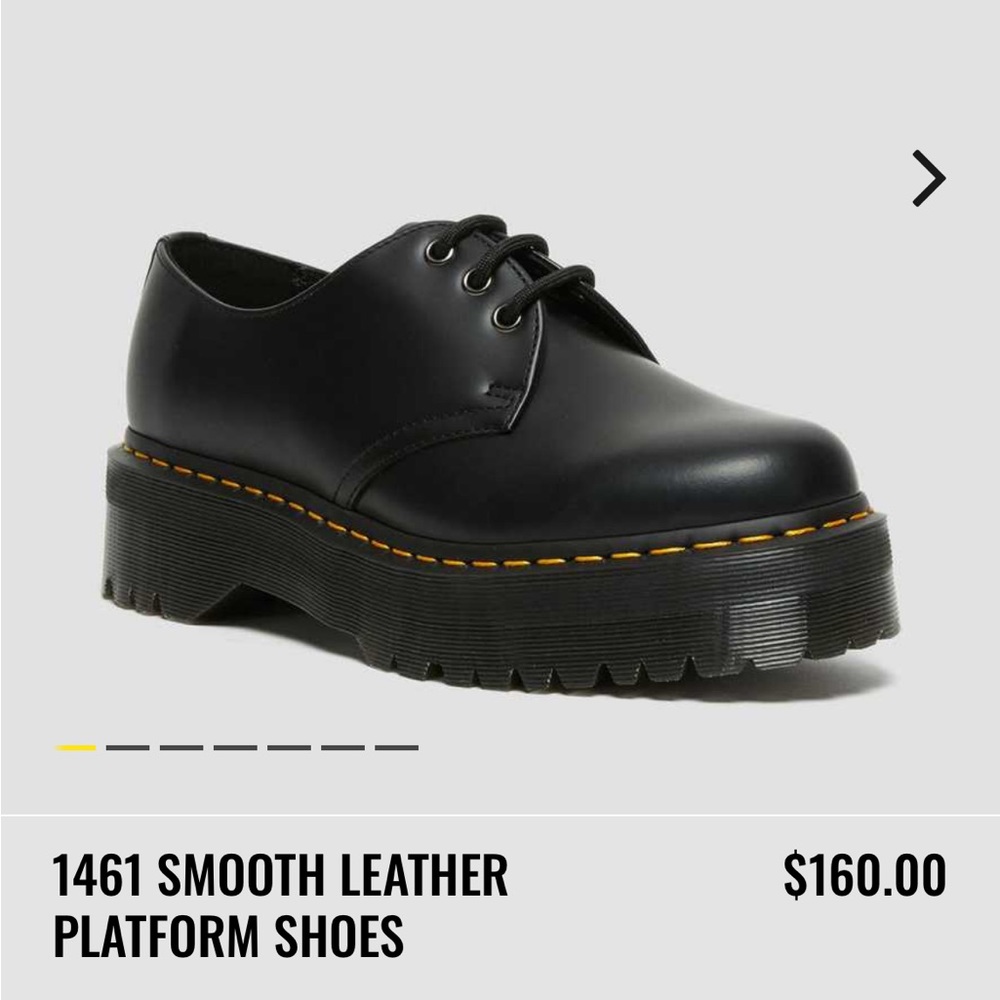 Dr Marten 1461 oxford platform